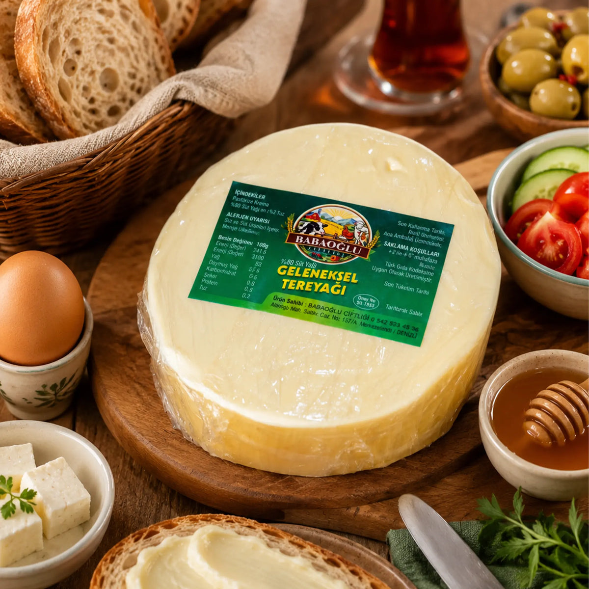 Doğal Karın Tereyağı 500g